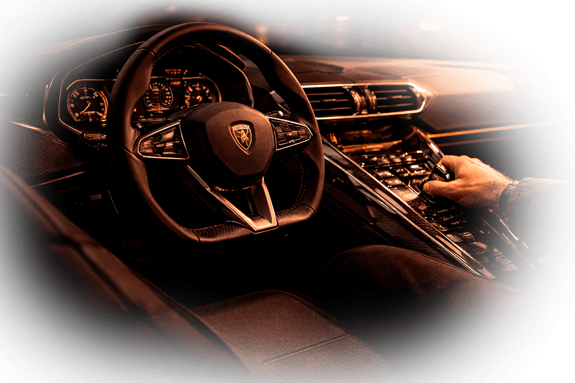 Luxury cockpit interior